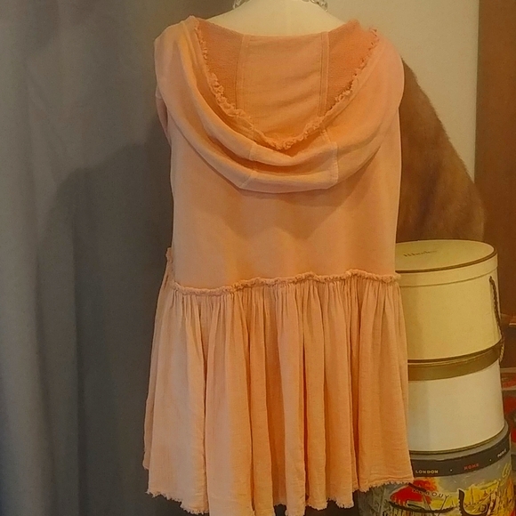 FREE PEOPLE Summer Dreams Rose Pullover Hoodie - Picture 4 of 5